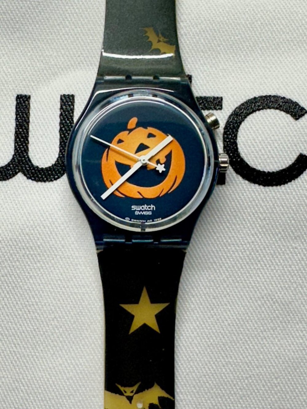 Swatch Watch Happy Nightmare #GN906 Vintage 1998